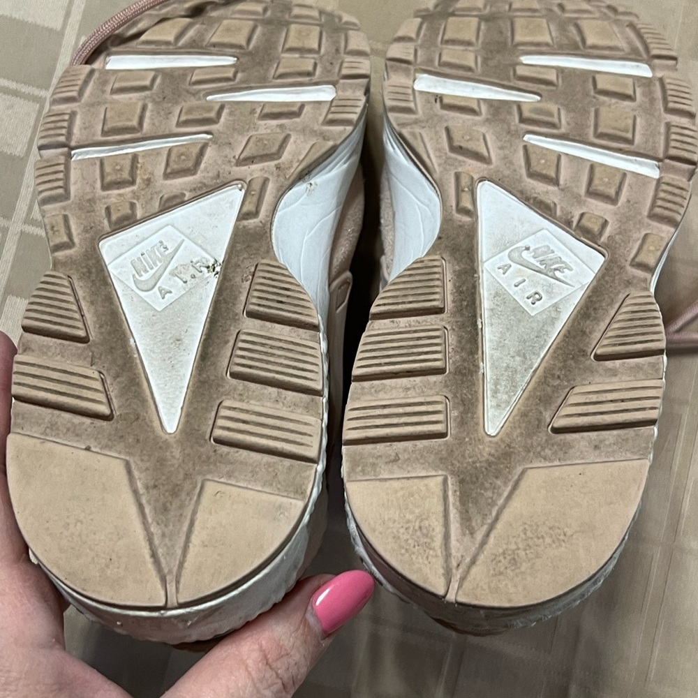 Nike Air Huarache BV1170-200‎ Pink Rose Gold women’s Size 5 EU 35.5 UK 2.5 EUC - Picture 4 of 6